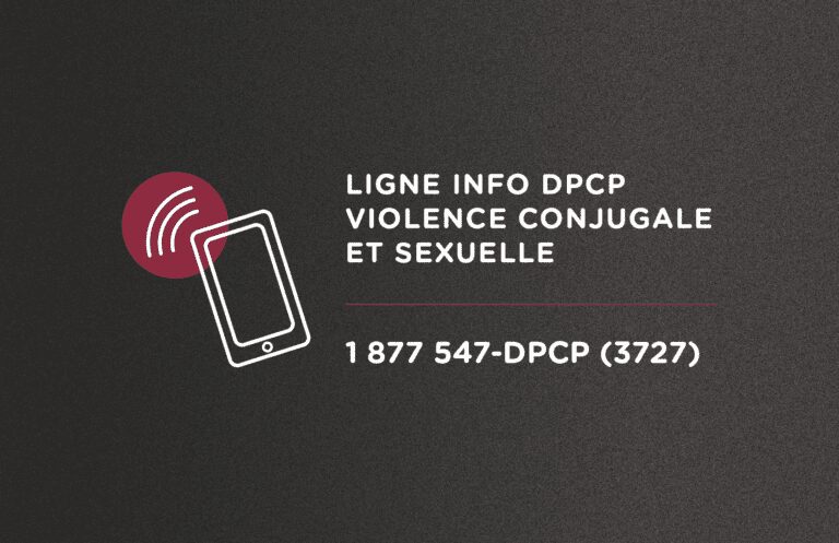 Ligne d&rsquo;information pour les personnes victimes de violence conjugale